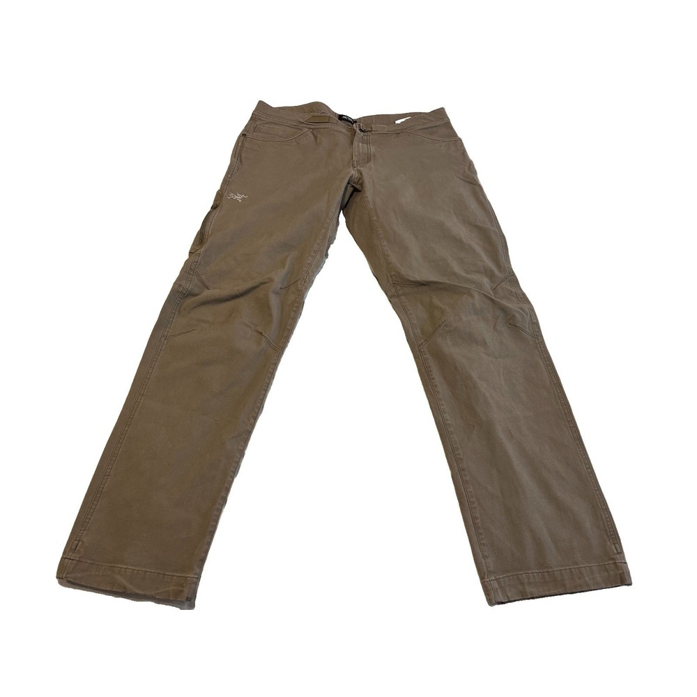 Arc'teryx Men's Pemberton Pants Articulated Knees Inner Belt 36 Relaxed Fit